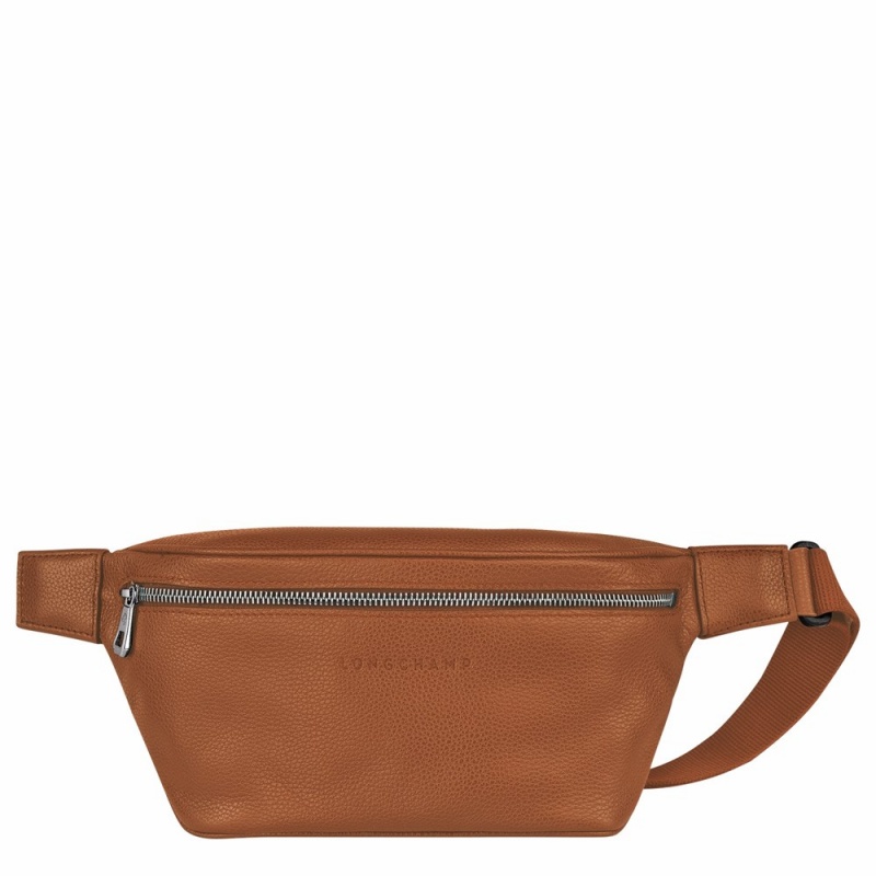 Brown Longchamp Le Foulonne Women's Belt Bags